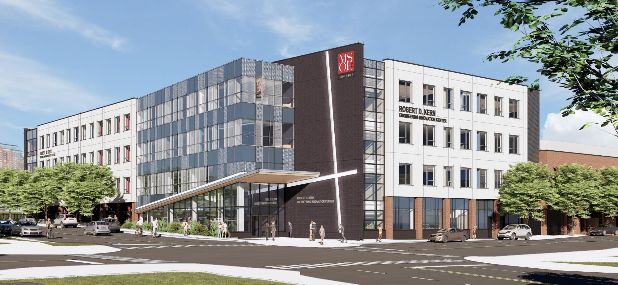 MSOE EIC building exterior rendering